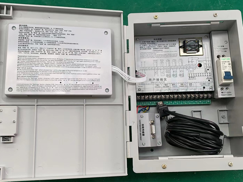 江西​LX-BW10-RS485型干式变压器电脑温控箱厂